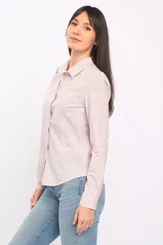 Хлопковая рубашка в горошек Kvl By Kenvelo, розовый