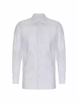 Хлопковая рубашка в клетку 100hands, синий