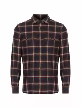 Хлопковая рубашка в клетку Jacob Cohen, мультиколор