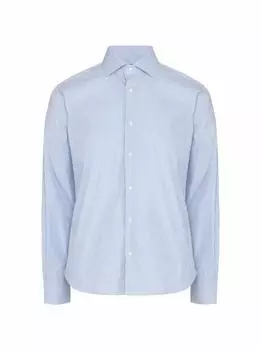 Хлопковая рубашка в полоску Fedeli