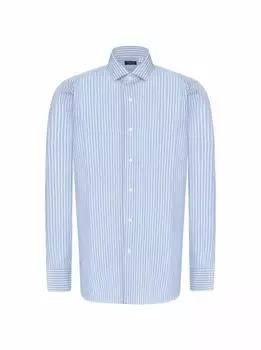 Хлопковая рубашка в полоску Finamore
