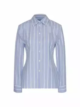 Хлопковая рубашка в полоску Jacquemus, мультиколор