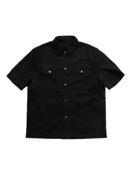 Хлопковая рубашка Willy Chavarria, черный