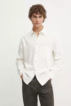 Хлопковая рубашка Won Hundred, бежевый