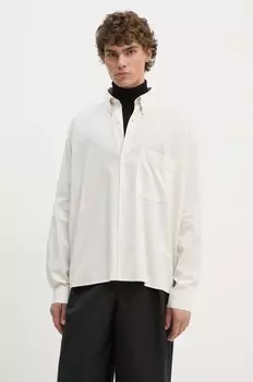 Хлопковая рубашка Won Hundred, бежевый