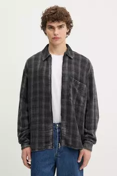 Хлопковая рубашка Won Hundred, черный