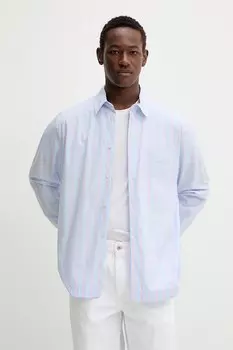 Хлопковая рубашка Won Hundred, синий