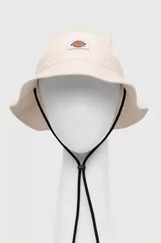 Хлопковая шапка Dickies, бежевый