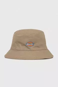 Хлопковая шапка Dickies, бежевый