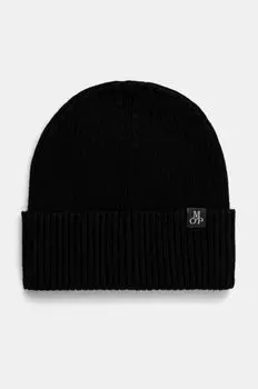 Хлопковая шапка Marc O'Polo, черный