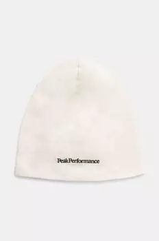 Хлопковая шапка Peak Performance, бежевый