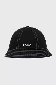 Хлопковая шапка RVCA, черный