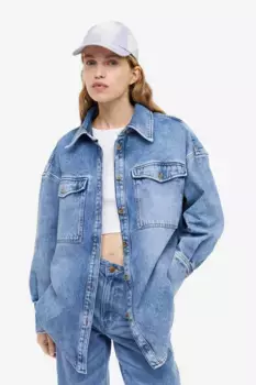Хлопковая шапка с козырьком H&M, фиолетовый