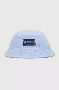 Хлопковая шапка Vilebrequin, бирюзовый