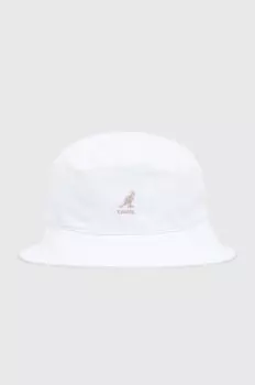 Хлопковая шапка Washed Bucket Hat K4224HT WHITE Kangol, белый