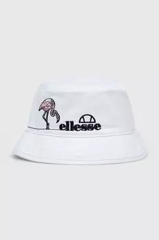 Хлопковая шляпа Ellesse, белый
