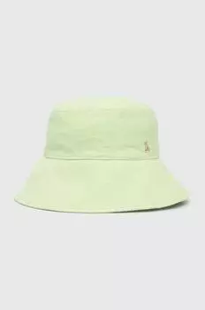 Хлопковая шляпа Patrizia Pepe, зеленый