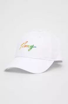 Хлопковая шляпа Roxy, белый