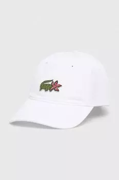 Хлопковая шляпа x Netflix Lacoste, белый