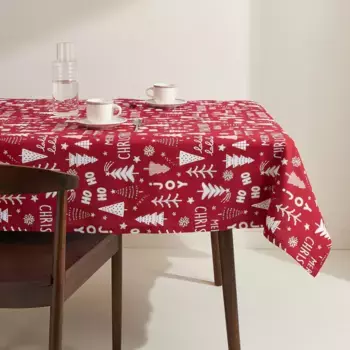 Хлопковая скатерть Ho Ho Basics El Corte Ingls, красный