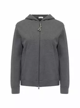Хлопковая спортивная кофта Brunello Cucinelli