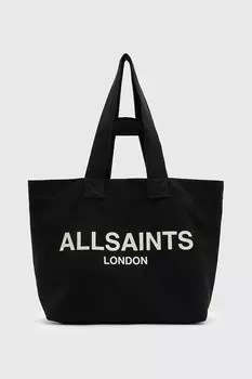 Хлопковая сумка ALI Allsaints, черный