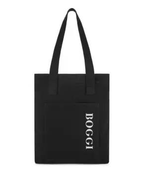 Хлопковая сумка Boggi Milano, черный