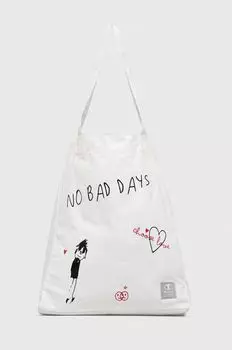 Хлопковая сумка Champion, белый