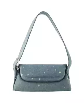 Хлопковая сумка через плечо с регулируемым ремнем Osoi, синий