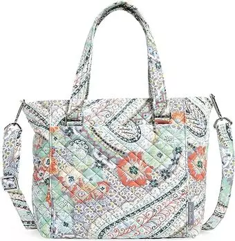Хлопковая сумка через плечо Vera Bradley с несколькими ремешками, цитрусовый
