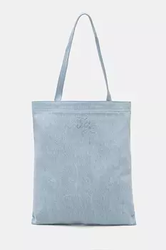 Хлопковая сумка Hugo Blue, синий