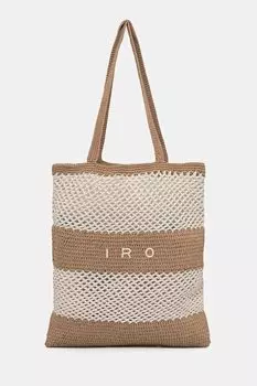 Хлопковая сумка Iro, бежевый
