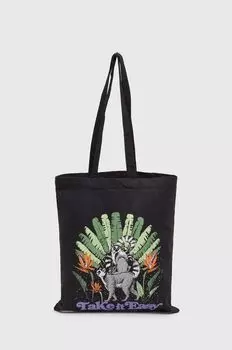 Хлопковая сумка Kaotiko, черный