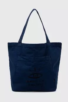 Хлопковая сумка Kaotiko, темно-синий