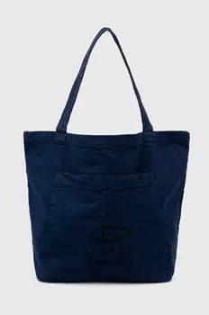 Хлопковая сумка Kaotiko, темно-синий