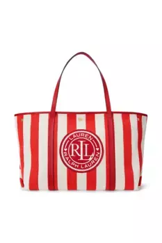 Хлопковая сумочка Lauren Ralph Lauren, красный