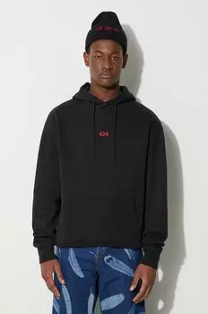 Хлопковая толстовка 424, черный