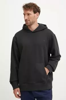 Хлопковая толстовка adidas Originals, черный