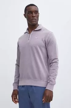 Хлопковая толстовка adidas Originals, розовый