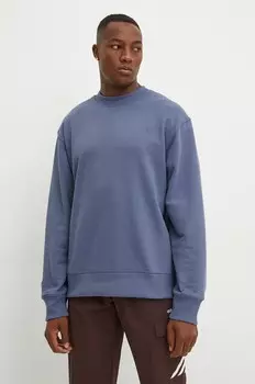 Хлопковая толстовка adidas Originals, синий