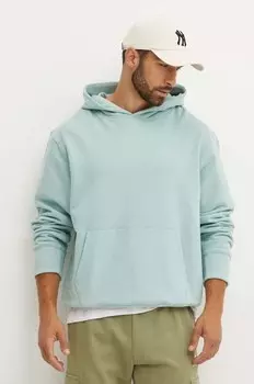 Хлопковая толстовка adidas Originals, зеленый