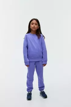 Хлопковая толстовка Arket, фиолетовый
