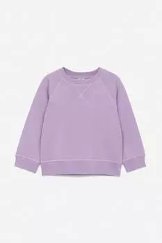 Хлопковая толстовка Arket, фиолетовый