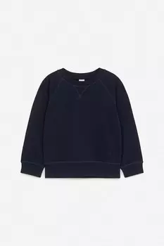 Хлопковая толстовка Arket, синий