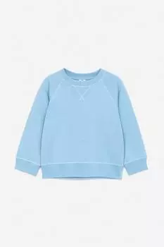 Хлопковая толстовка Arket, синий