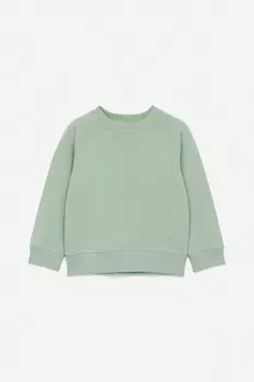 Хлопковая толстовка Arket, зеленый