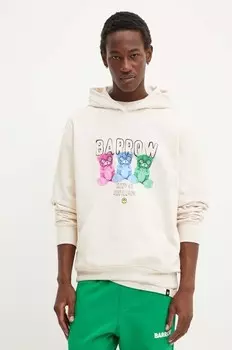 Хлопковая толстовка Barrow, бежевый