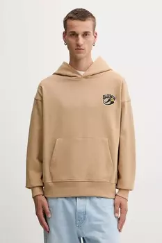 Хлопковая толстовка Barrow, бежевый