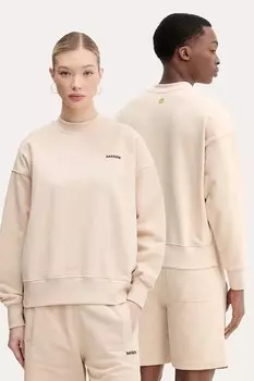 Хлопковая толстовка Barrow, бежевый