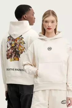 Хлопковая толстовка Barrow, бежевый